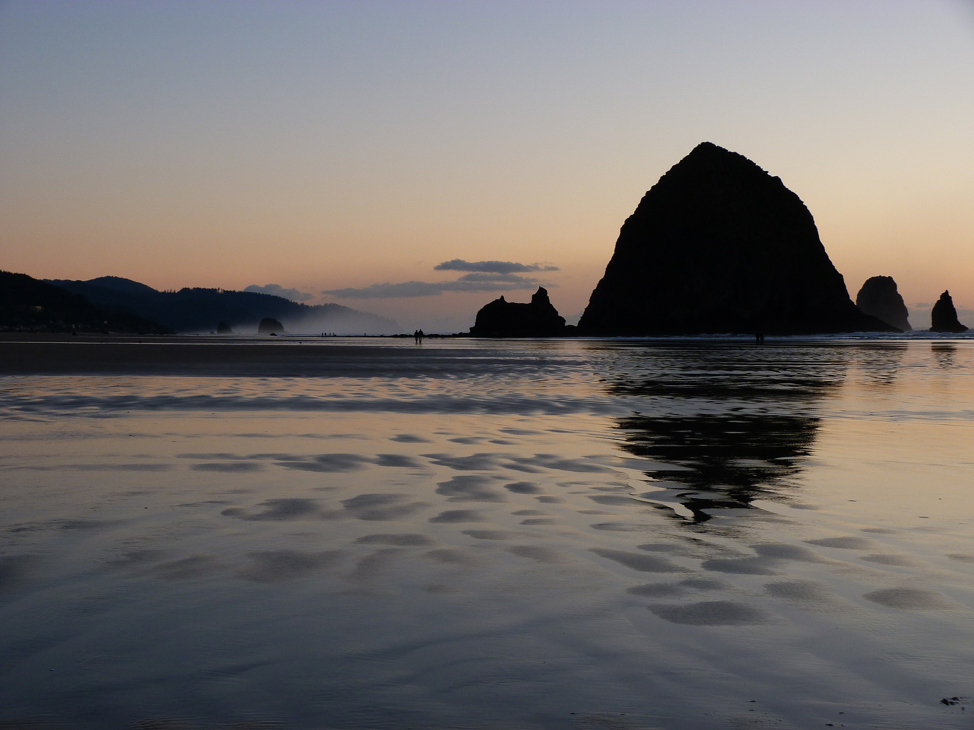 Cannon Beach is one of the Hubbard's favorite stops so far on their RV retirement adventure.